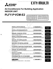 Mitsubishi Electric CITY MULTI PLFY-P125 VBM-E Installatiehandleiding