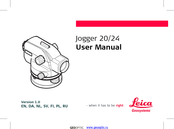 Leica Geosystems Jogger 24 Gebruiksaanwijzing