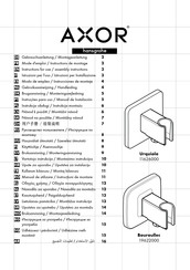 Hansgrohe AXOR Bouroullec 19622000 Gebruiksaanwijzing