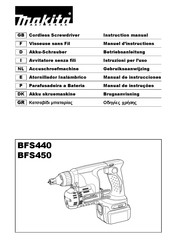 Makita BFS440 Gebruiksaanwijzing