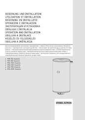 Stiebel Eltron PSH 50 Classic Handleiding Voor Bediening En Installatie