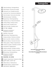 Hansgrohe Vernis Blend Showerpipe 200 1jet 26937000 Gebruiksaanwijzing
