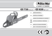 Oleo-Mac GS 720 Gebruiksaanwijzing