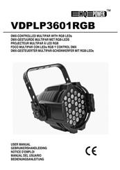 Velleman HQ-Power VDPLP3601RGB Gebruikershandleiding