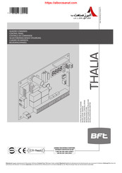 BFT THALIA Installatievoorschriften