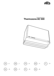 Frico Thermozone AC 500 Montage- En Gebruikshandleiding