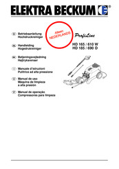 Elektra Beckum HD 165/610 W Handleiding