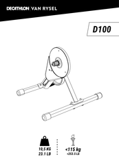 Decathlon VAN RYSEL D100 Instructie