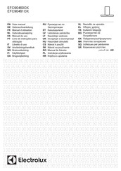 Electrolux EFC90461OX Gebruiksaanwijzing