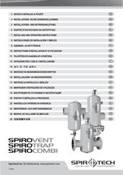 Spirotech SPIROCOMBI Montage- En Bedieningsvoorschriften