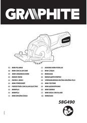 GRAPHITE 58G490 Gebruiksaanwijzing