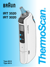 Braun Thermoscan IRT 3520 Gebruiksaanwijzing