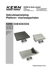 KERN EOE 100K-2XLB Gebruiksaanwijzing