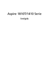 Acer Aspire 1810T Series Snelgids