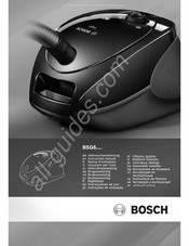 Bosch BSG6 Series Gebruiksaanwijzing