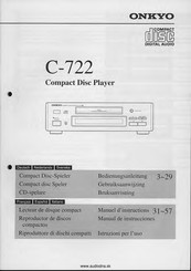 Onkyo C-722 Gebruiksaanwijzing