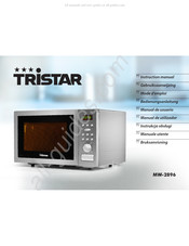 Tristar MW-2896 Gebruiksaanwijzing