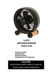 LUCCI AIRFUSION BREEZE Handleiding