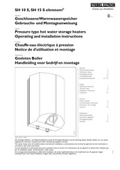 Stiebel Eltron SH 10 S Handleiding