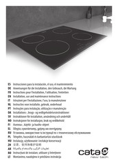 Cata IBG 6304 BK Instructies Voor Installatie