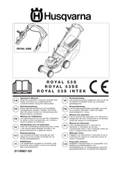 Husqvarna ROYAL 53S Handleiding Voor De Gebruiker