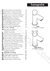 Hansgrohe Logis 71120000 Gebruiksaanwijzing