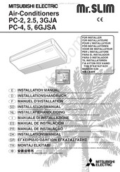 Mitsubishi Electric Mr.SLIM PC-5GJSA Installatiehandleiding