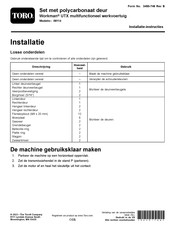 Toro 08114 Installatie-Instructies