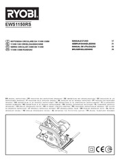 Ryobi EWS1150RS Gebruikershandleiding