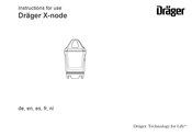 Dräger X-node Gebruiksaanwijzing