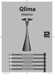 Qlima PGW312 Gebruiksaanwijzing