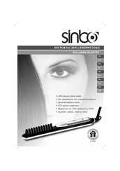 Sinbo SHD 7028 Gebruikershandleiding