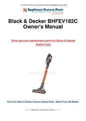 Black & Decker BHFEV182CP Gebruikershandleiding