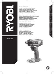 Ryobi R18IDBL Instructies