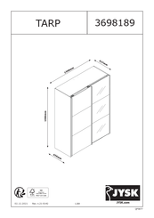 Jysk TARP 3698189 Handleiding