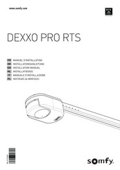 SOMFY DEXXO PRO RTS Installatiegids