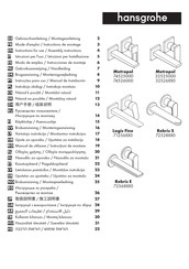 Hansgrohe Metropol 74525000 Gebruiksaanwijzing