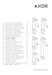 Hansgrohe AXOR Starck 10214000 Gebruiksaanwijzing