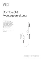 Dornbracht 28 050 670 Montageaanwijzingen