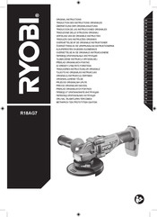 Ryobi R18AG7 Instructies