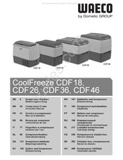 Dometic GROUP WAECO CoolFreeze CDF26 Gebruiksaanwijzing