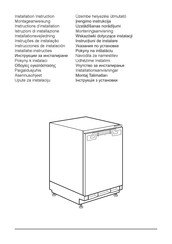 Zanussi ZQA12430DA Installatie-Instructies