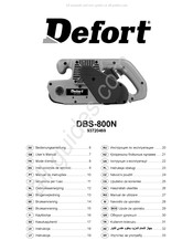 Defort DBS-800N Gebruiksaanwijzing