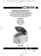 BOMANN CB 1285 Gebruiksaanwijzing