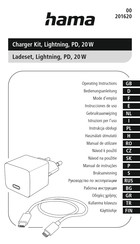 Hama 00201620 Gebruiksaanwijzing