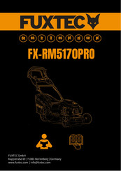 FUXTEC FX-RM5170PRO Handleiding