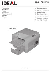 KRUG+PRIESTER IDEAL 8324 Gebruiksaanwijzing