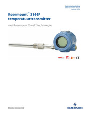 Emerson Rosemount 3144P Referentiehandleiding