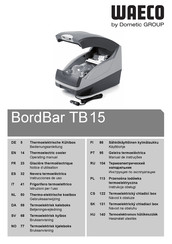 Dometic GROUP WAECO BordBar TB15 Gebruiksaanwijzing