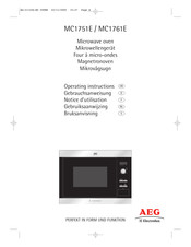 AEG MC1761E Gebruiksaanwijzing